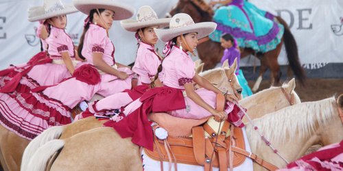 Selección de Escaramuzas obtuvo tres medallas en Olimpiada Nacional