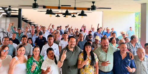 PVEM suma liderazgos de Morena, PAN y PRI en la Huasteca potosina