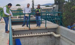 Supervisa CEA avance de la rehabilitación de planta tratadora de aguas en Moctezuma