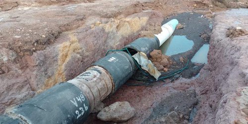 Buscan sustituir 13 kilómetros del acueducto El Realito para reducir las constantes fracturas